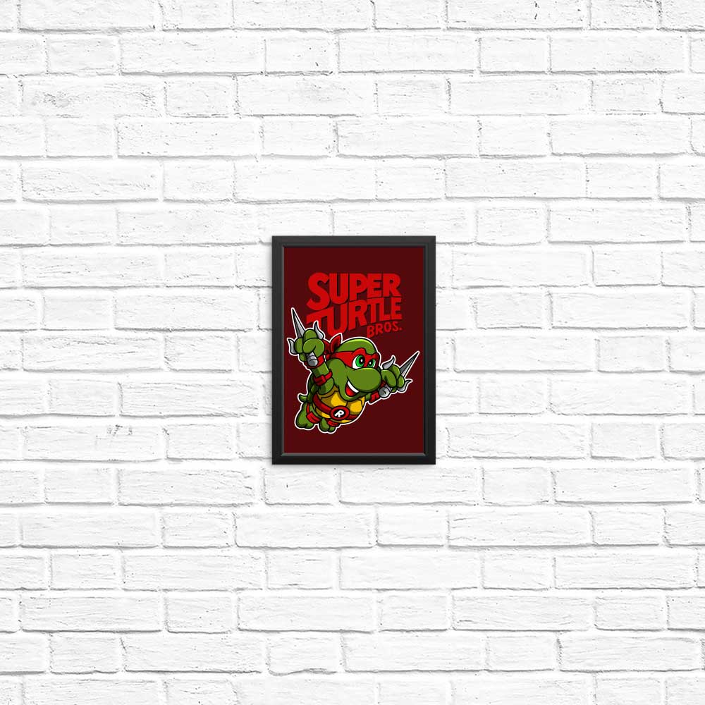 Super Raph Bros - Posters & Prints
