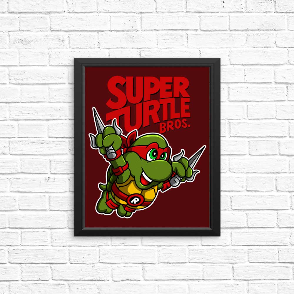 Super Raph Bros - Posters & Prints