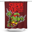 Super Raph Bros - Shower Curtain