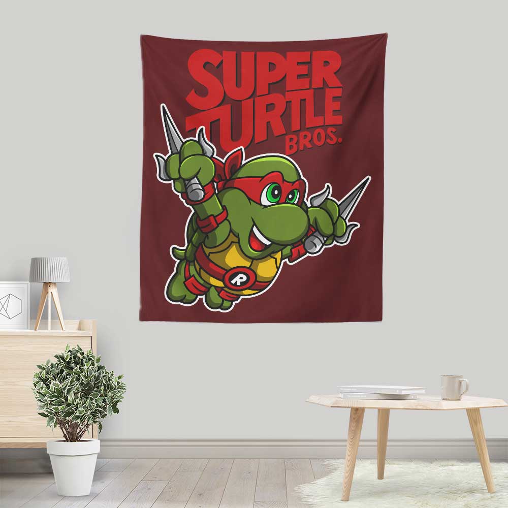 Super Raph Bros - Wall Tapestry