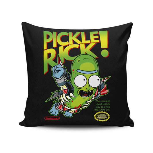 Super Solenya Bros. - Throw Pillow