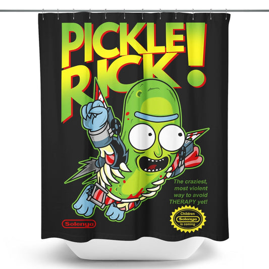 Super Solenya Bros. - Shower Curtain