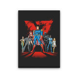 Supes League - Canvas Print