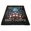 Support Our Troops - Fleece Blanket
