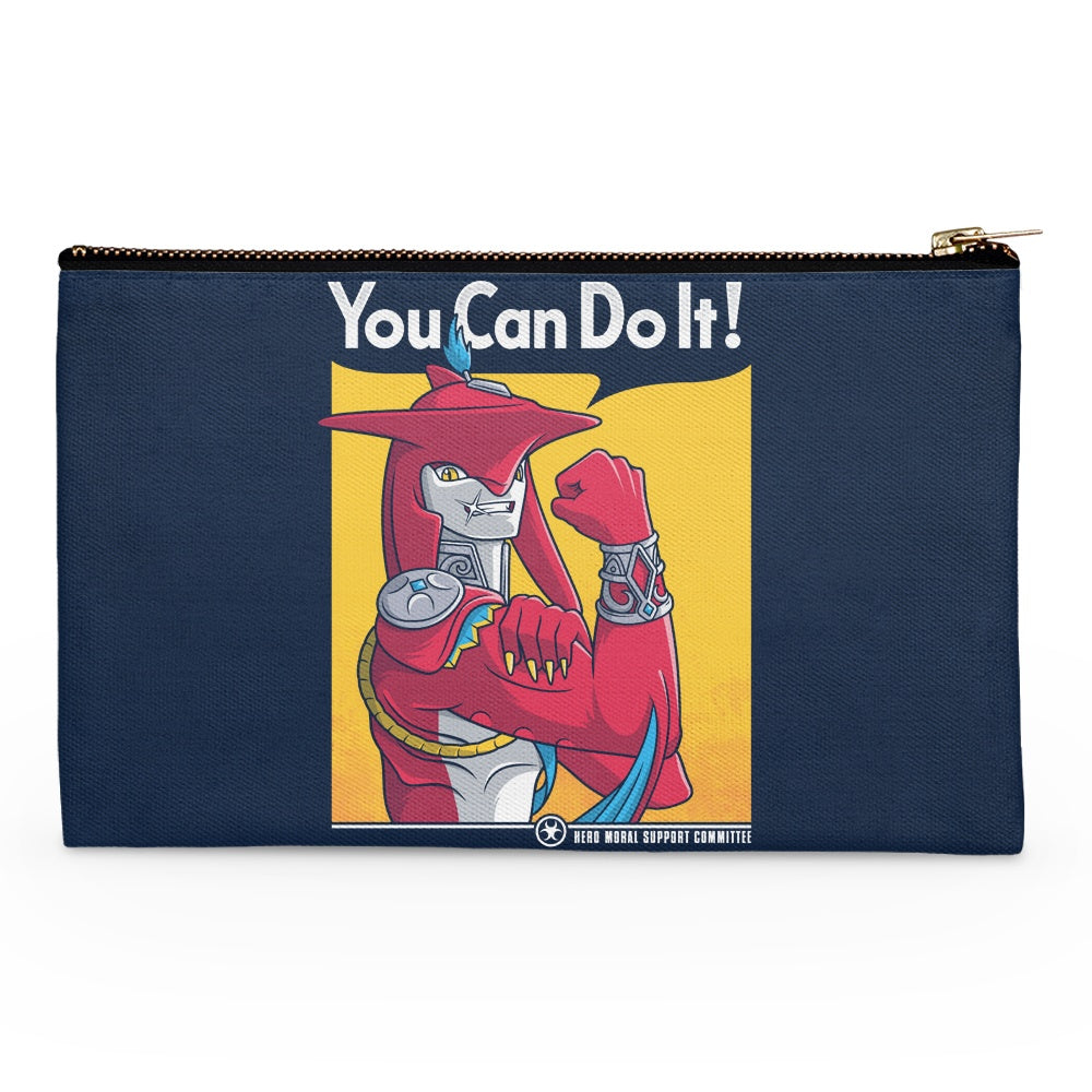 Supportive Shark Man - Accessory Pouch
