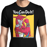 Supportive Shark Man - Men's Apparel