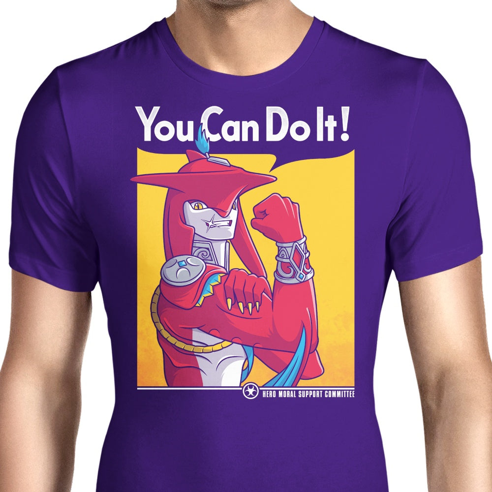 Supportive Shark Man - Men's Apparel