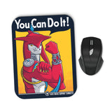 Supportive Shark Man - Mousepad