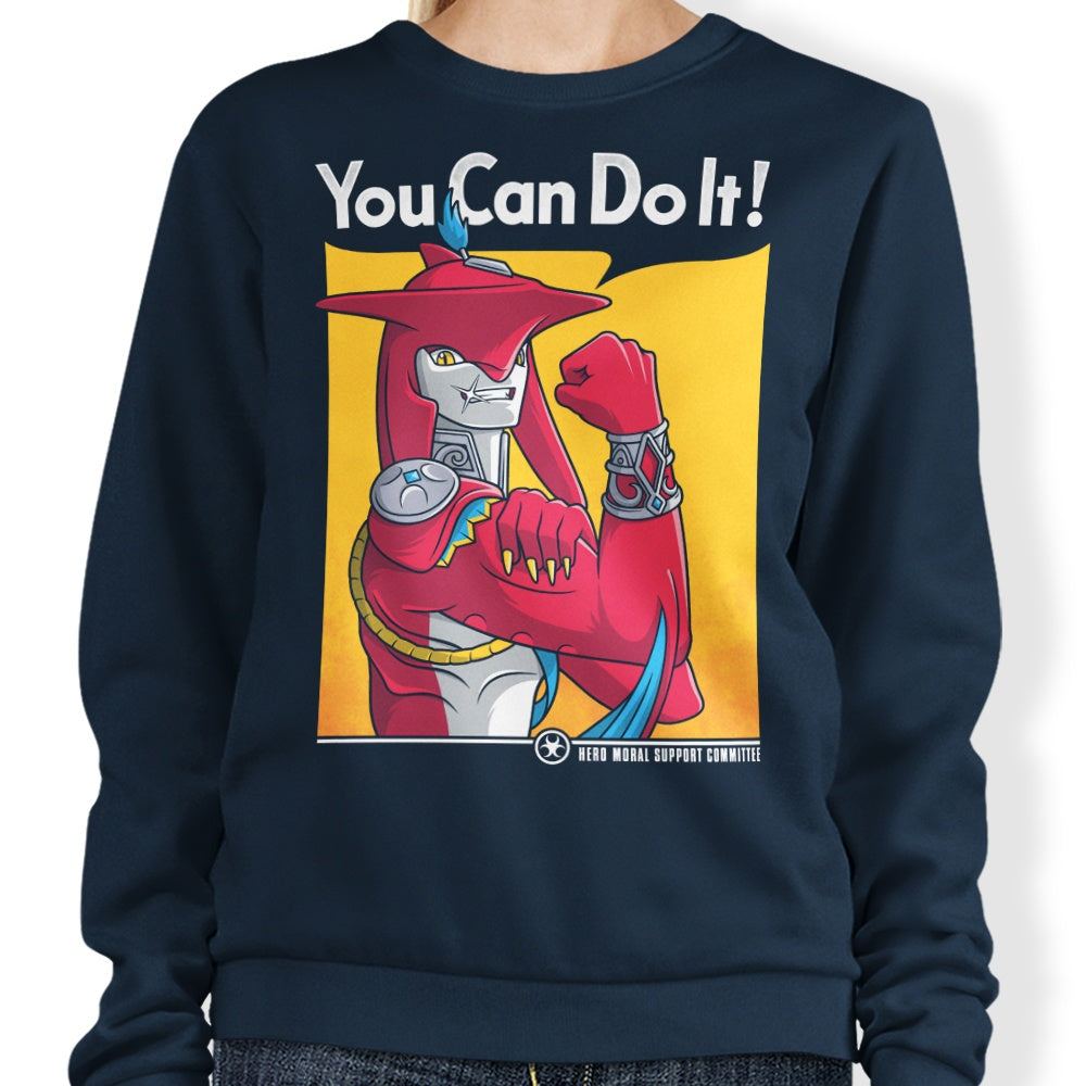Supportive Shark Man - Sweatshirt