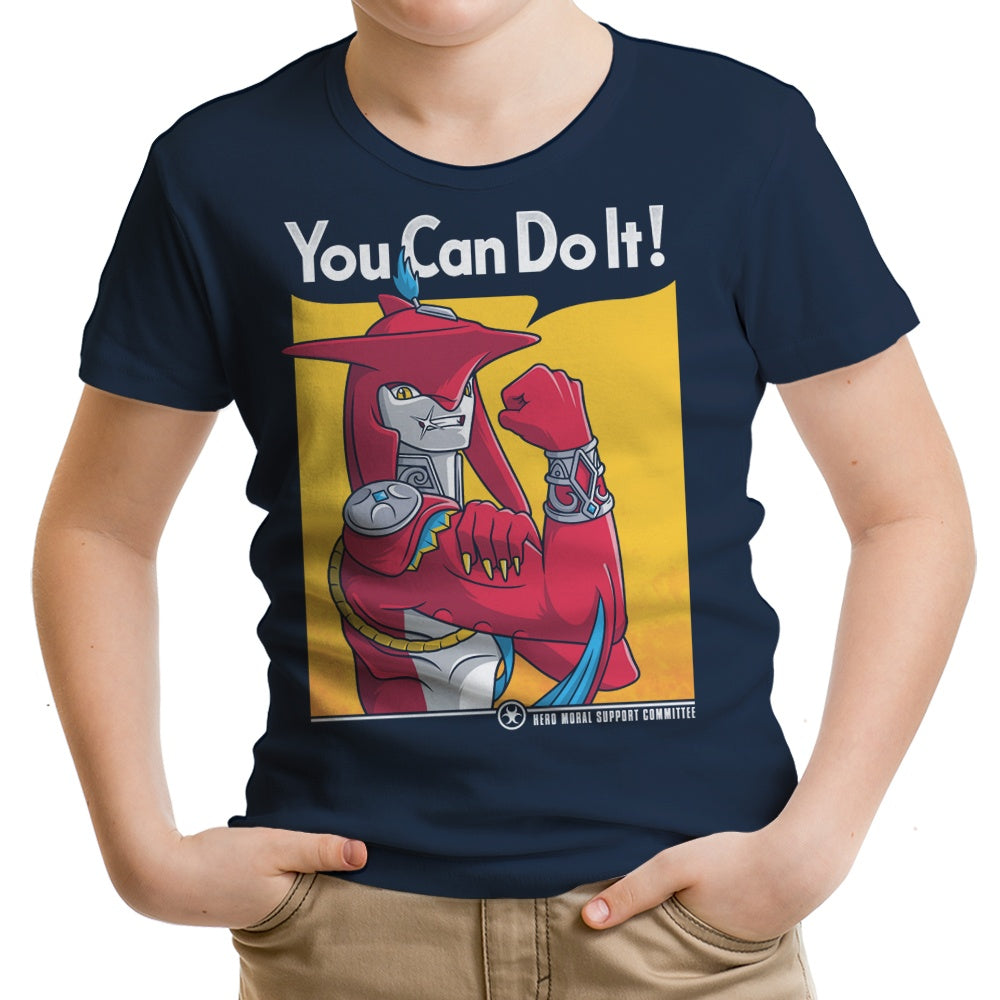 Supportive Shark Man - Youth Apparel