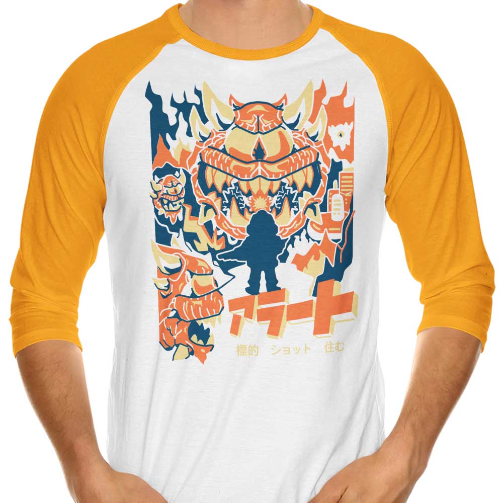 Surrounded - 3/4 Sleeve Raglan T-Shirt