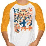 Surrounded - 3/4 Sleeve Raglan T-Shirt