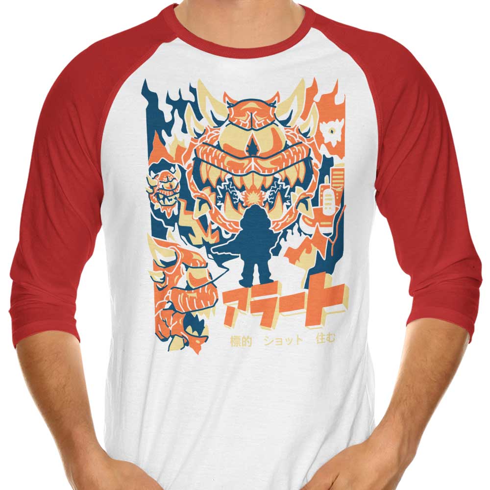 Surrounded - 3/4 Sleeve Raglan T-Shirt