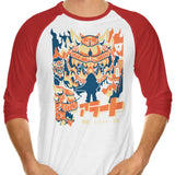 Surrounded - 3/4 Sleeve Raglan T-Shirt