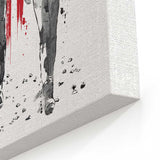 Survivors Sumi-e - Canvas Print