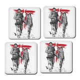 Survivors Sumi-e - Coasters