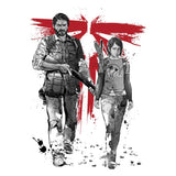 Survivors Sumi-e - Wall Tapestry