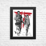 Survivors Sumi-e - Posters & Prints