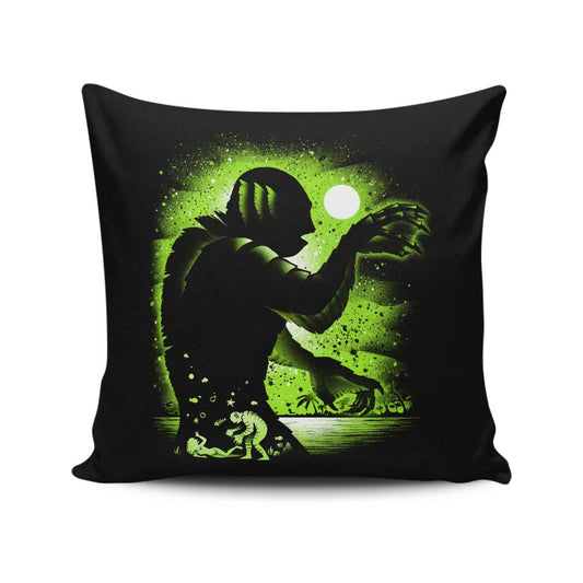 Swamp Creature - Throw Pillow