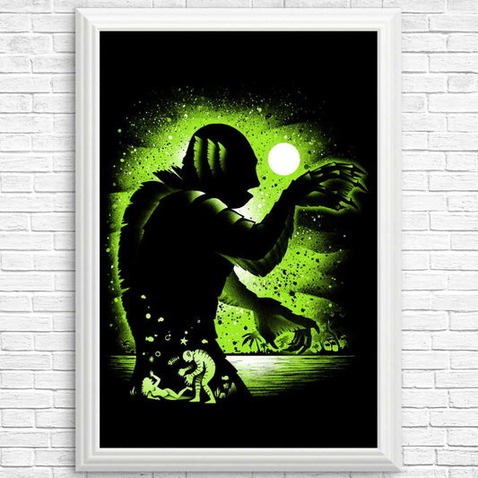 Swamp Creature - Posters & Prints