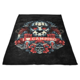 Symbol of the Camper - Fleece Blanket