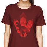 T-Rex Footprint - Women's Apparel