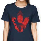 T-Rex Footprint - Women's Apparel