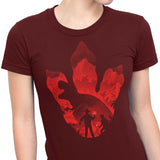 T-Rex Footprint - Women's Apparel