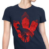 T-Rex Footprint - Women's Apparel