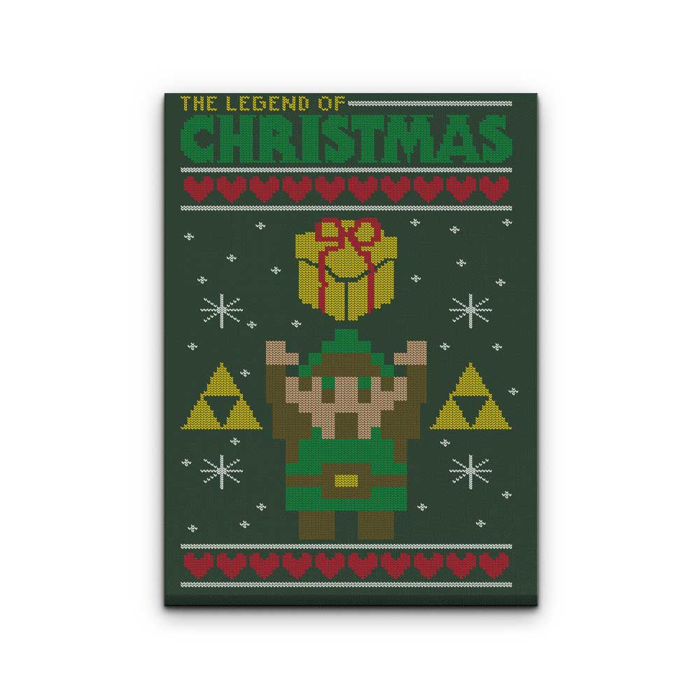Take This Holiday Sweater - Canvas Print