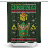 Take This Holiday Sweater - Shower Curtain