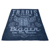 Tardis Garage - Fleece Blanket