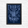 Tardis Garage - Posters & Prints