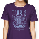 Tardis Garage - Women's Apparel