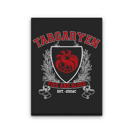 Targaryen University - Canvas Print