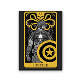 Tarot: Justice - Canvas Print