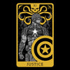 Tarot: Justice - Fleece Blanket