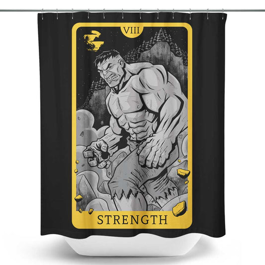 Tarot: Strength - Shower Curtain