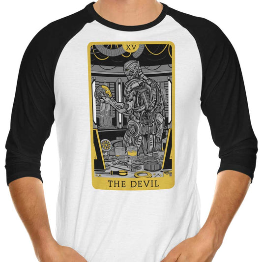 Tarot: The Devil - 3/4 Sleeve Raglan T-Shirt