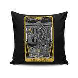 Tarot: The Devil - Throw Pillow