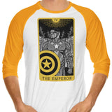 Tarot: The Emperor - 3/4 Sleeve Raglan T-Shirt