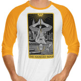 Tarot: The Hanged Man - 3/4 Sleeve Raglan T-Shirt