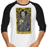 Tarot: The Hierophant - 3/4 Sleeve Raglan T-Shirt
