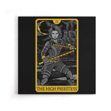 Tarot: The High Priestess - Canvas Print