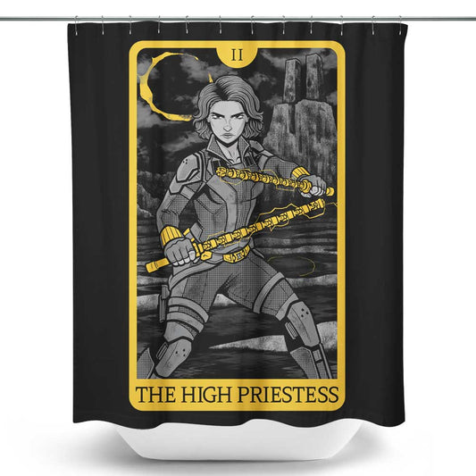 Tarot: The High Priestess - Shower Curtain