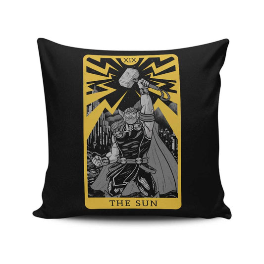 Tarot: The Sun - Throw Pillow