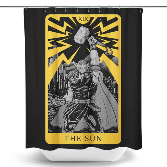 Tarot: The Sun - Shower Curtain