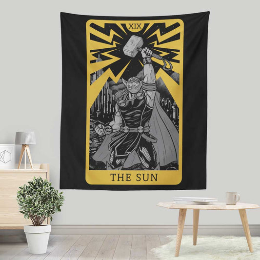Tarot: The Sun - Wall Tapestry