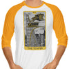 Tarot: The Tower - 3/4 Sleeve Raglan T-Shirt