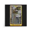 Tarot: The Tower - Canvas Print